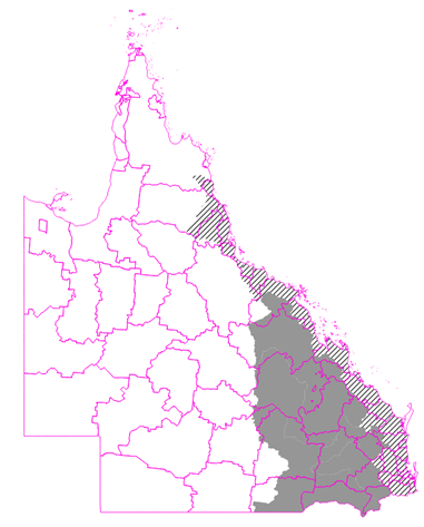 Crop frequency locality map